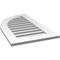 Ekena Millwork Quarter Round Top Left Surface Mount PVC Gable Vent w/ 3-1/2"W x 1"P Standard Frame, 20"W x 36"H GVPQL20X3601SF - alternate 3